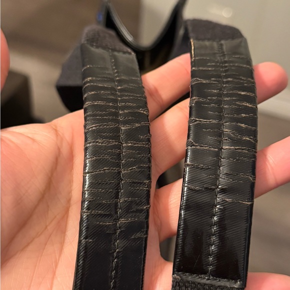 Tory Burch Shiny Black Tote Bag - Picture 5 of 6